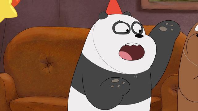 We Bare Bears Panda s Birthday Ice bear panda and grizz are back and