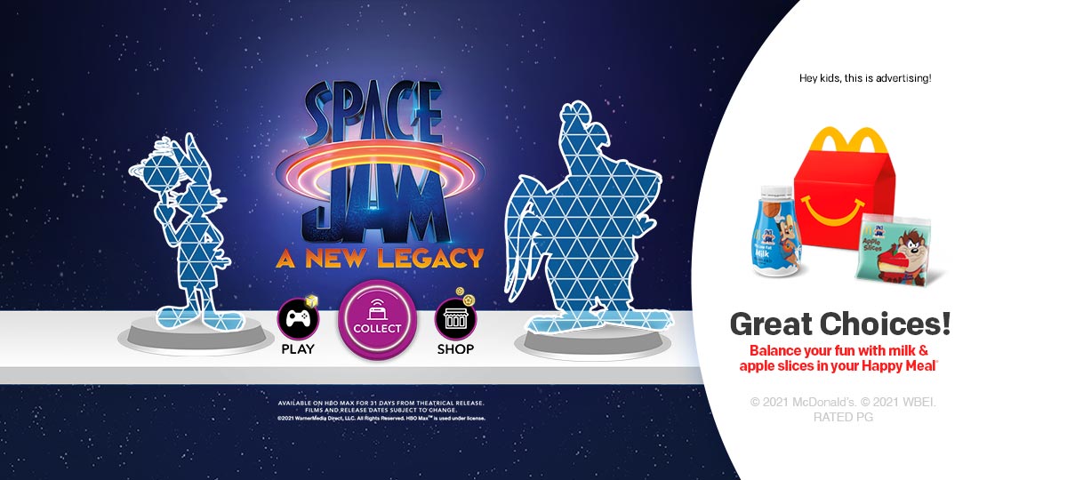 McDonald's Happy Meal Presents Space Jam