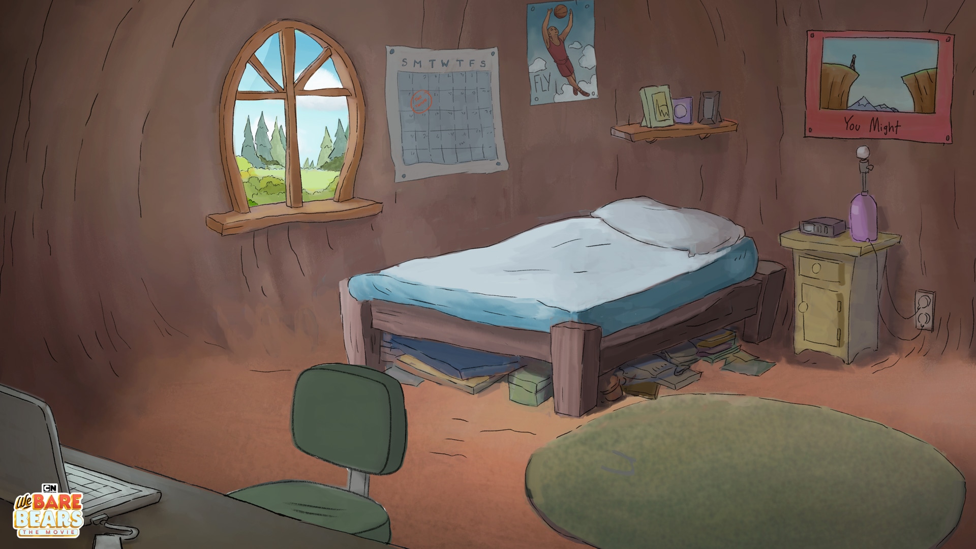 Cartoon Network: We Bare Bears Movie Backgrounds